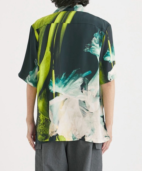 TAAKK（ターク）の「【TAAKK / ターク】SILK OPEN COLLAR SHIRTS / シルクオープンカラーシャツ（シャツ/ブラウス・メンズ・ブラック・3/1/2）」の11枚目の写真