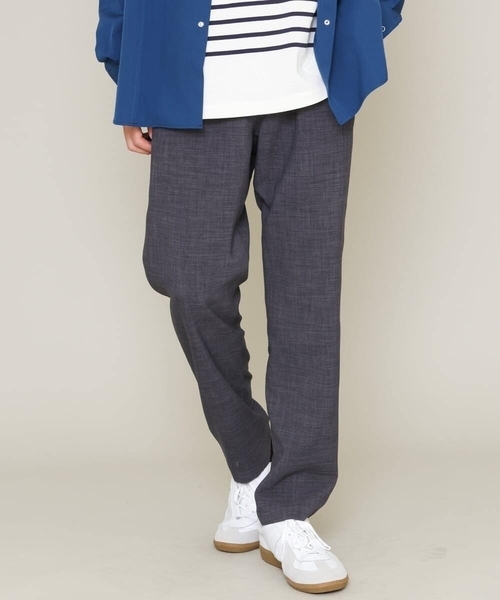 a.v.v（アーヴェヴェ）の「リライトセミルーズパンツ（その他パンツ・メンズ・ネイビー/チャコールグレー/ベージュ・46/48/50/44）」の2枚目の写真