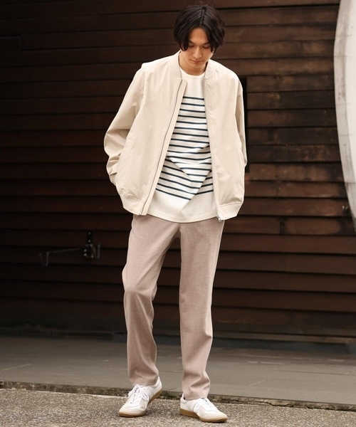 a.v.v（アーヴェヴェ）の「リライトセミルーズパンツ（その他パンツ・メンズ・ネイビー/チャコールグレー/ベージュ・46/48/50/44）」の20枚目の写真