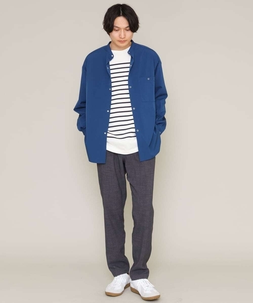 a.v.v（アーヴェヴェ）の「リライトセミルーズパンツ（その他パンツ・メンズ・ネイビー/チャコールグレー/ベージュ・46/48/50/44）」の7枚目の写真