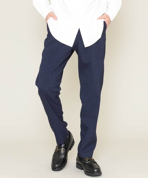 a.v.v（アーヴェヴェ）の「リライトセミルーズパンツ（その他パンツ・メンズ・ネイビー/チャコールグレー/ベージュ・46/48/50/44）」の15枚目の写真