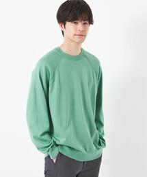 green label relaxing | スビンコード ラグラン クルーネック ニット(ニット/セーター)