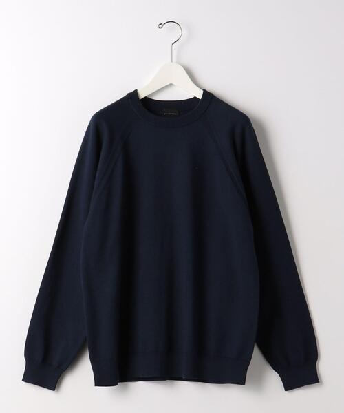 green label relaxing（グリーンレーベルリラクシング）の「スビンコード ラグラン クルーネック ニット（ニット/セーター・メンズ・オレンジ/ネイビー/ライトグレー/ライム・L/S/XL/M）」の13枚目の写真