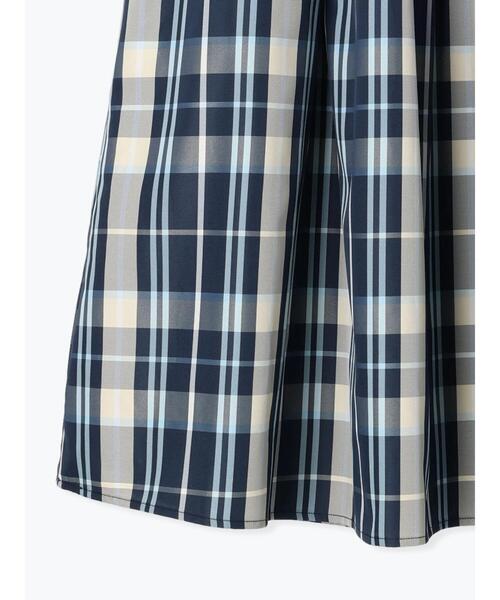 Te chichi（テチチ）の「タフタチェックタックギャザースカート（スカート・レディース・グリーン/ブラック/ネイビー・MEDIUM/SMALL）」の22枚目の写真