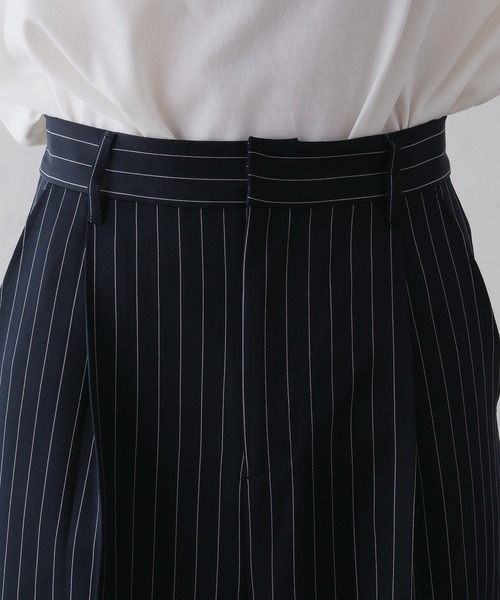 epnok（エプノック）の「ロールアップストライプスラックス（スラックス・メンズ・モカ/ネイビー/チャコールグレー・SMALL/MEDIUM/LARGE）」の6枚目の写真