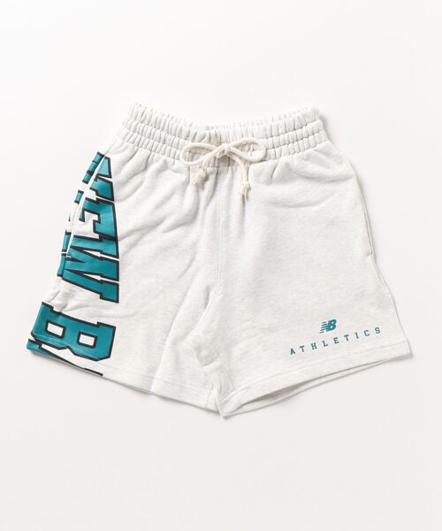 NEW BALANCE(ニューバランス)の「New Balance ニューバランス U Warpedクラシックス スウェットショーツ ショートパンツ US31551SAH SAH(その他パンツ・メンズ・グレー・X-LARGE/LARGE/MEDIUM/SMALL)」の1枚目の写真