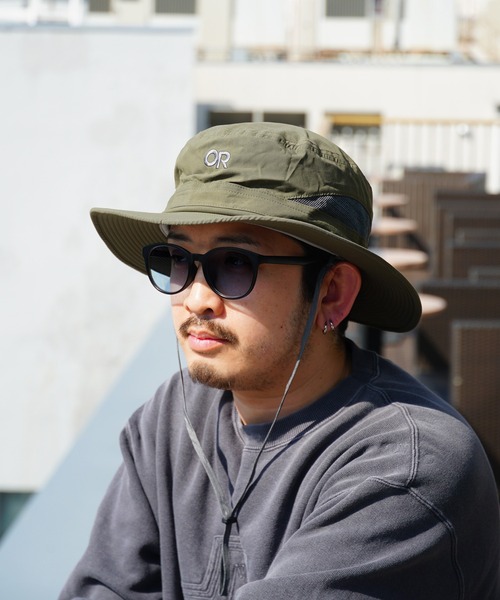 OUTDOOR RESEARCH(アウトドアリサーチ)の「OUTDOOR RESEARCH/アウトドアリサーチ Bugout Brim Hat/バグアウトブリムハット(ハット・メンズ・ダークグリーン/カーキ・LARGE/X-LARGE)」の4枚目の写真