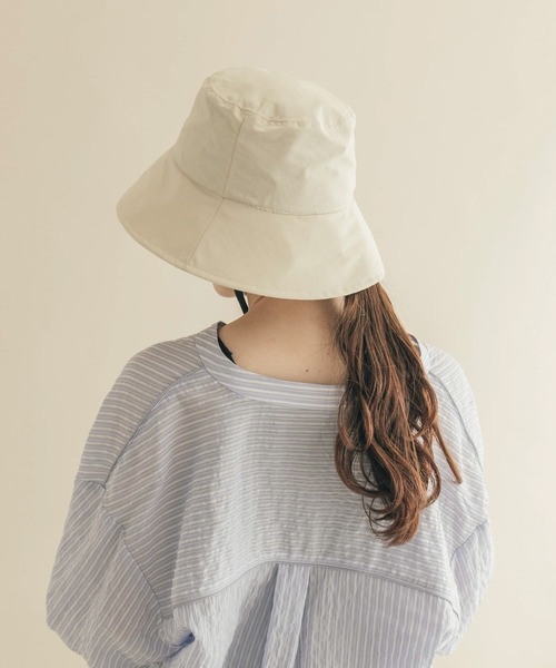 SMELLY（スメリー）の「ハッスイドロストバケットハット（ハット・レディース・ブラック/カーキ/アイボリー・-）」の21枚目の写真