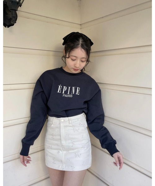 epine（エピヌ）の「e low mini skirt flower（スカート）」 - WEAR