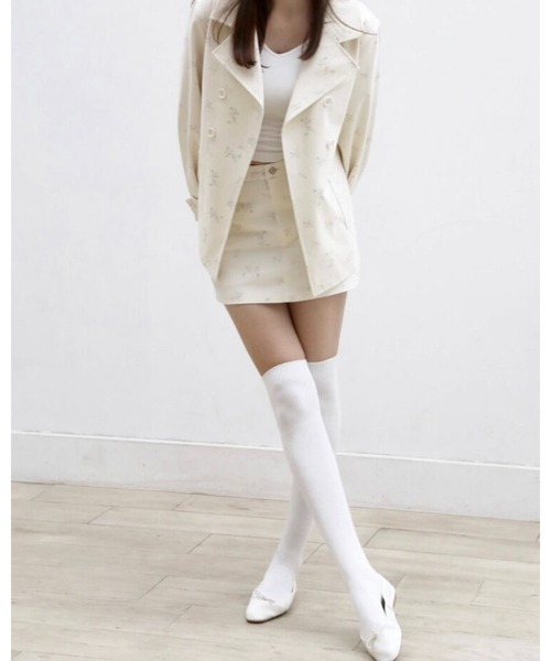 epine（エピヌ）の「e low mini skirt flower（スカート）」 - WEAR