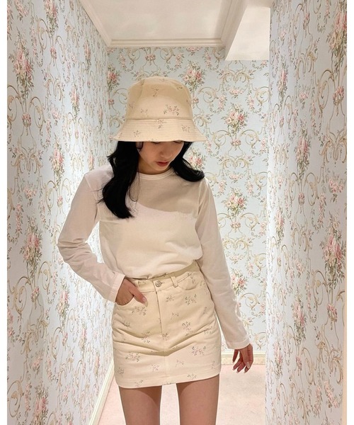 epine（エピヌ）の「e low mini skirt flower（スカート）」 - WEAR