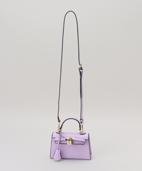 PETA+JAIN（ペタアンドジェーン）の「【PETA+JAIN /ペタアンドジェーン】 ヒネリカナグミニバッグ（ハンドバッグ・レディース・ブラック/ベージュ/パープル/モスグリーン・FREE）」の20枚目の写真