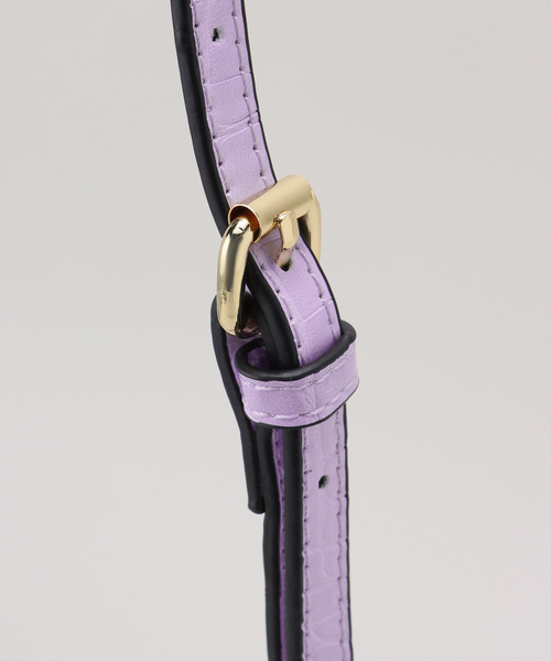 PETA+JAIN（ペタアンドジェーン）の「【PETA+JAIN /ペタアンドジェーン】 ヒネリカナグミニバッグ（ハンドバッグ・レディース・ブラック/ベージュ/パープル/モスグリーン・FREE）」の11枚目の写真