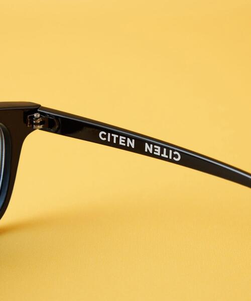 CITEN（シテン）の「＜CITEN＞ウェリントン カラー ファッション用グラス（サングラス・レディース・ブラック・FREE）」の9枚目の写真