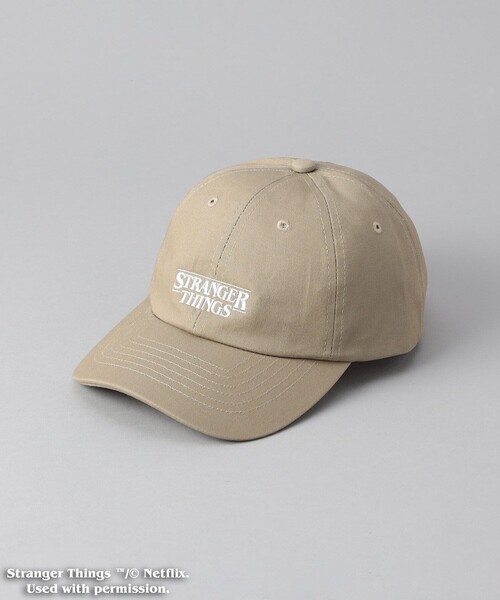 FREAK'S STORE(フリークスストア)の「Stranger Things/ストレンジャーシングス Stranger Things Cap/ストレンジャーシングスキャップ(キャップ・レディース・ブラック/ベージュ・フリ-)」の7枚目の写真
