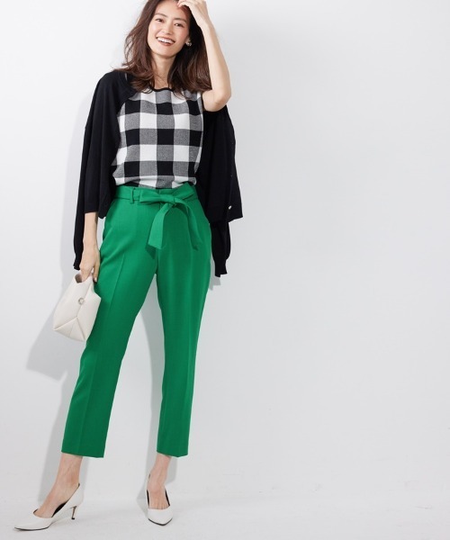 M.deux（エムドゥ）の「◎クルーネックカーディガン◎（カーディガン/ボレロ・レディース・オフホワイト/ブラック/ベージュ/ピンク・MEDIUM）」の16枚目の写真