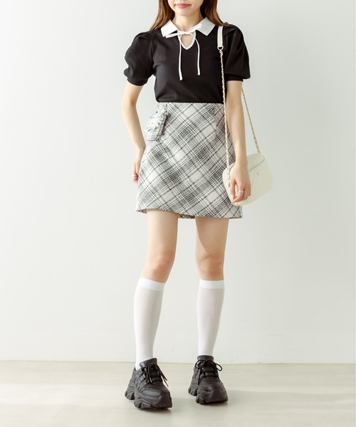 OLIVE des OLIVE（オリーブデオリーブ）の「マイクロバッグ付きタイト