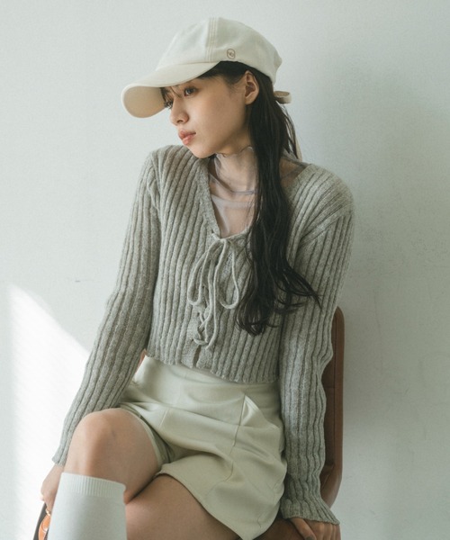 VANNIE U(ヴァニーユー)の「オーバルロゴキャップ(キャップ・レディース・ブラック/アイボリー・FREE)」の19枚目の写真