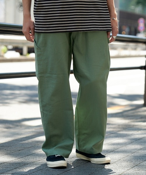 CIAOPANIC TYPY（チャオパニックティピー）の「綿麻ヘリンボーンイージーパンツ（その他パンツ・メンズ・ブラック/ネイビー/オフホワイト/ピンク/グリーン・SMALL/MEDIUM/LARGE）」の12枚目の写真