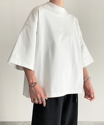y/m by MIHO | モックネックオーバーサイズTシャツ(Tシャツ/カットソー)
