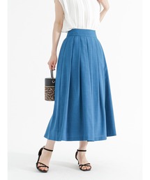 Te chichi | リネンライクアシンメトリータックスカート(スカート)