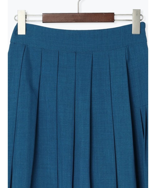 Te chichi（テチチ）の「リネンライクアシンメトリータックスカート（スカート・レディース・ブルー/ネイビー/ベージュ・M/S）」の6枚目の写真