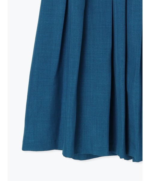 Te chichi（テチチ）の「リネンライクアシンメトリータックスカート（スカート・レディース・ブルー/ネイビー/ベージュ・M/S）」の8枚目の写真
