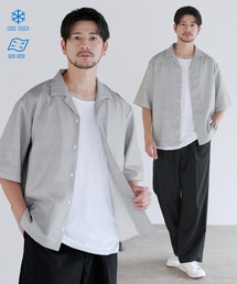 LIL VENDARS（リルヴェンダース）の「Buyer's Select   【セットアップ 3点セット】防シワ接触冷感リラックスワイドシャツ+天竺タンクトップ+タックワイドパンツ（セットアップ）」