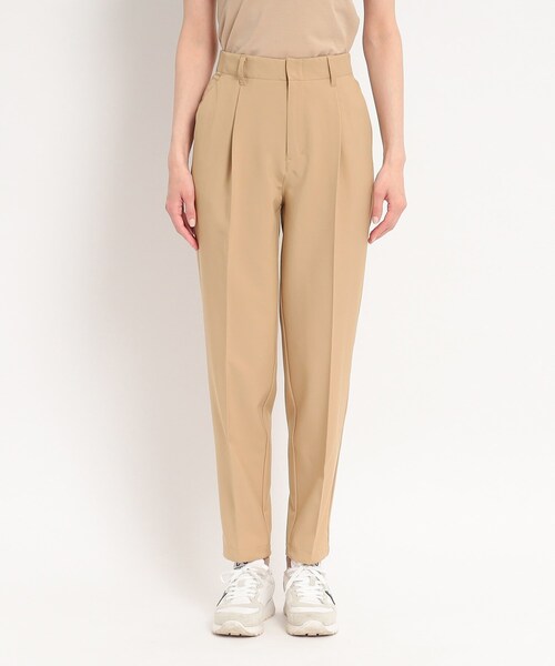 adabat（アダバット）の「すっきり見え センタープレス パンツ（その他パンツ・レディース・ナチュラル/パープル/ダークネイビー・36/38/40）」の4枚目の写真