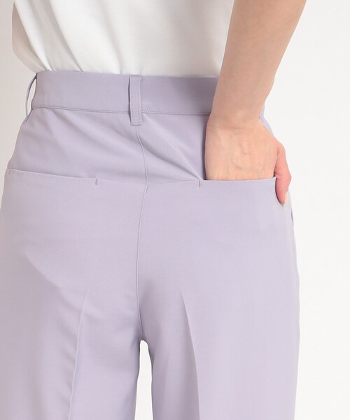 adabat（アダバット）の「すっきり見え センタープレス パンツ（その他パンツ・レディース・ナチュラル/パープル/ダークネイビー・36/38/40）」の14枚目の写真