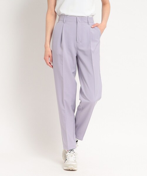 adabat（アダバット）の「すっきり見え センタープレス パンツ（その他パンツ・レディース・ナチュラル/パープル/ダークネイビー・36/38/40）」の15枚目の写真