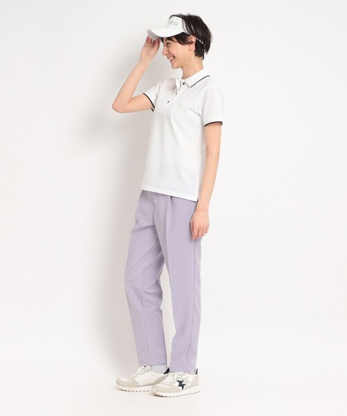 adabat（アダバット）の「すっきり見え センタープレス パンツ（その他パンツ・レディース・ナチュラル/パープル/ダークネイビー・36/38/40）」の19枚目の写真