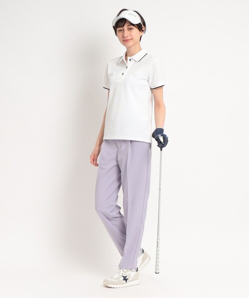 adabat（アダバット）の「すっきり見え センタープレス パンツ（その他パンツ・レディース・ナチュラル/パープル/ダークネイビー・36/38/40）」の21枚目の写真