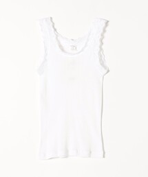 SHIPS any | MORETTA:〈洗濯機可能〉レース リブ タンクトップ(タンクトップ)