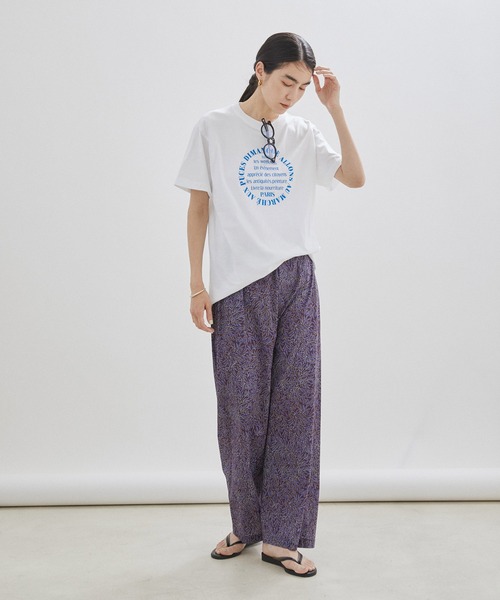 GOOD ROCK SPEED（グッドロックスピード）の「【GOOD ROCK SPEED（グッドロックスピード）】別注マルシェT（Tシャツ/カットソー・レディース・ライトグリーン/サックスブルー/ホワイト・FREE）」の19枚目の写真