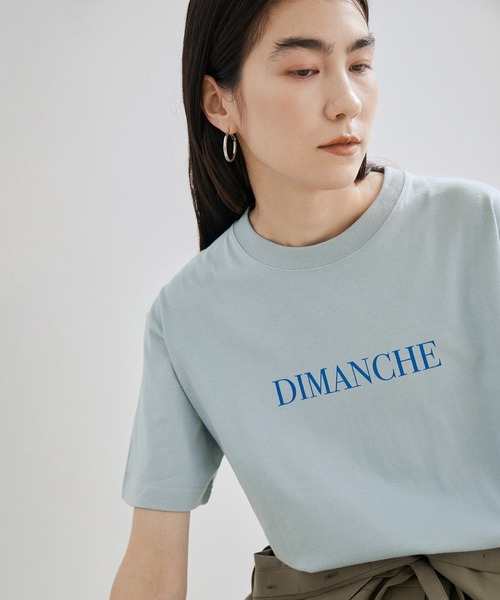 GOOD ROCK SPEED（グッドロックスピード）の「【GOOD ROCK SPEED（グッドロックスピード）】別注マルシェT（Tシャツ/カットソー・レディース・ライトグリーン/サックスブルー/ホワイト・FREE）」の10枚目の写真