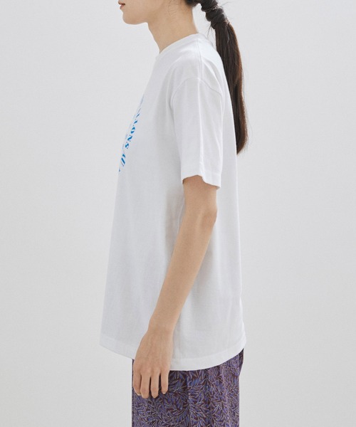 GOOD ROCK SPEED（グッドロックスピード）の「【GOOD ROCK SPEED（グッドロックスピード）】別注マルシェT（Tシャツ/カットソー・レディース・ライトグリーン/サックスブルー/ホワイト・FREE）」の16枚目の写真