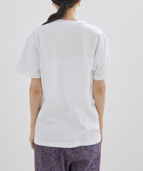 GOOD ROCK SPEED（グッドロックスピード）の「【GOOD ROCK SPEED（グッドロックスピード）】別注マルシェT（Tシャツ/カットソー・レディース・ライトグリーン/サックスブルー/ホワイト・FREE）」の20枚目の写真