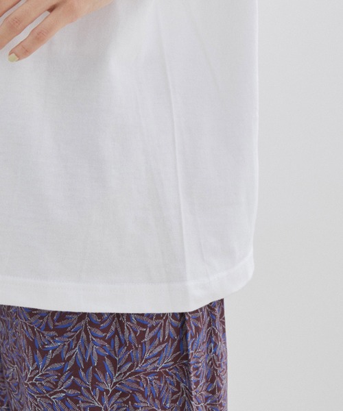 GOOD ROCK SPEED（グッドロックスピード）の「【GOOD ROCK SPEED（グッドロックスピード）】別注マルシェT（Tシャツ/カットソー・レディース・ライトグリーン/サックスブルー/ホワイト・FREE）」の11枚目の写真