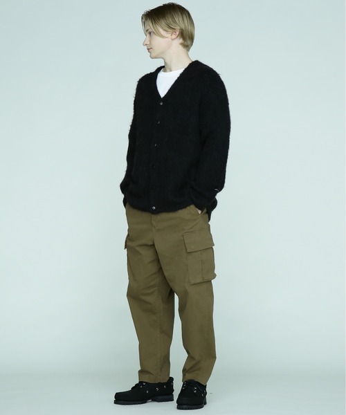 MANASTASH（マナスタッシュ）の「MANASTASH/マナスタッシュ　ABERDEEN KURTIGAN　アバディーンカーディガン（カーディガン/ボレロ・メンズ・グレー/ブルー/ブラック/バーガンディー/モカ/パープル・MEDIUM/LARGE/X-LARGE/XL）」の8枚目の写真