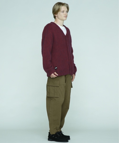 MANASTASH（マナスタッシュ）の「MANASTASH/マナスタッシュ　ABERDEEN KURTIGAN　アバディーンカーディガン（カーディガン/ボレロ・メンズ・グレー/ブルー/ブラック/バーガンディー/モカ/パープル・MEDIUM/LARGE/X-LARGE/XL）」の15枚目の写真