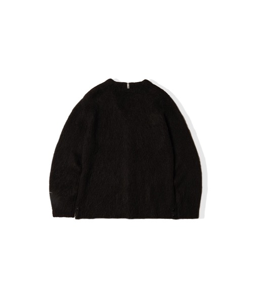 MANASTASH（マナスタッシュ）の「MANASTASH/マナスタッシュ　ABERDEEN KURTIGAN　アバディーンカーディガン（カーディガン/ボレロ・メンズ・グレー/ブルー/ブラック/バーガンディー/モカ/パープル・MEDIUM/LARGE/X-LARGE/XL）」の19枚目の写真