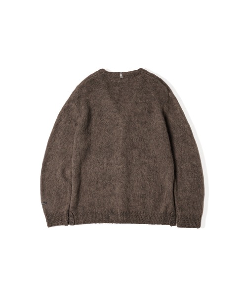 MANASTASH（マナスタッシュ）の「MANASTASH/マナスタッシュ　ABERDEEN KURTIGAN　アバディーンカーディガン（カーディガン/ボレロ・メンズ・グレー/ブルー/ブラック/バーガンディー/モカ/パープル・MEDIUM/LARGE/X-LARGE/XL）」の21枚目の写真