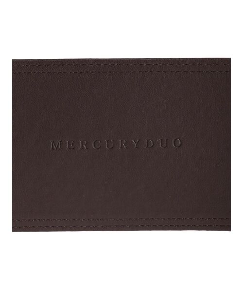 MERCURYDUO（マーキュリーデュオ）の「2WAYコルセットベルト（ベルト・レディース・ダークブラウン/ベージュ・FREE）」の5枚目の写真