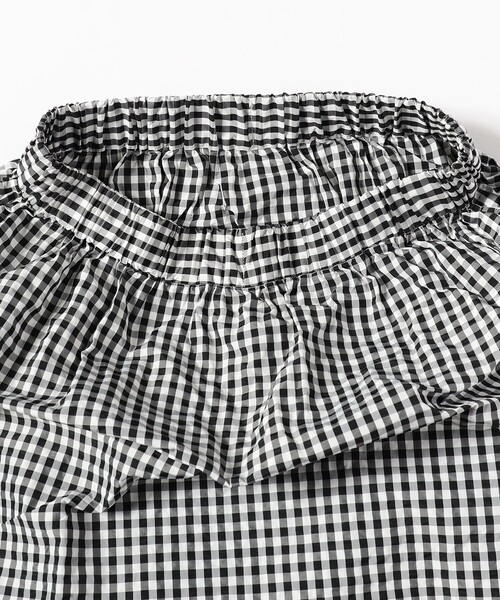 B:MING by BEAMS（ビーミングバイビームス）の「B:MING by BEAMS /  ギンガム メモリー スカート（スカート・レディース・ブラウン/ブラック・SMALL/MEDIUM）」の18枚目の写真