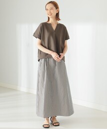 B:MING by BEAMS /  ギンガム メモリー スカート