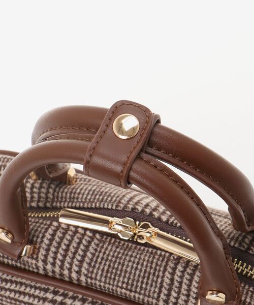 MAJESTIC LEGON(マジェスティックレゴン)の「2wayショルダーボストンバッグ(ボストンバッグ・レディース・ブラック系その他/ブラウン系その他2・FREE)」の11枚目の写真