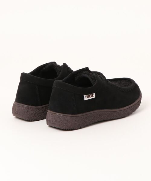 moz（モズ）の「moz(モズ)フェイクレザー裏ボアチロリアンシューズ