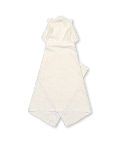 SLAP SLIP BABY（スラップスリップベビー）の「アニマルモチーフクマウサギフェイスフード付きパイルおくるみベビー（おくるみ・キッズ・ピンク/オフホワイト・ONE SIZE）」の16枚目の写真