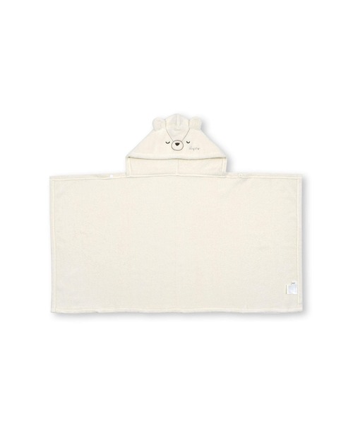 SLAP SLIP BABY（スラップスリップベビー）の「アニマルモチーフクマウサギフェイスフード付きパイルおくるみベビー（おくるみ・キッズ・ピンク/オフホワイト・ONE SIZE）」の10枚目の写真